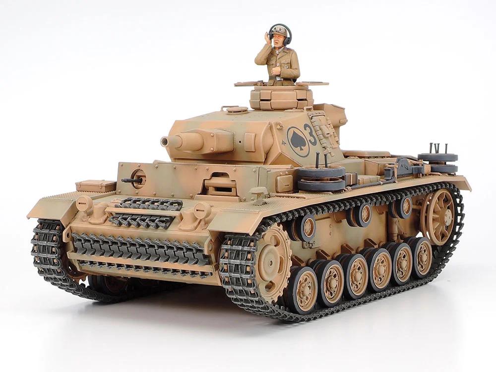 Tamiya 1/35 German Pz Kpfw III Ausf N Model Kit — official product photo 3