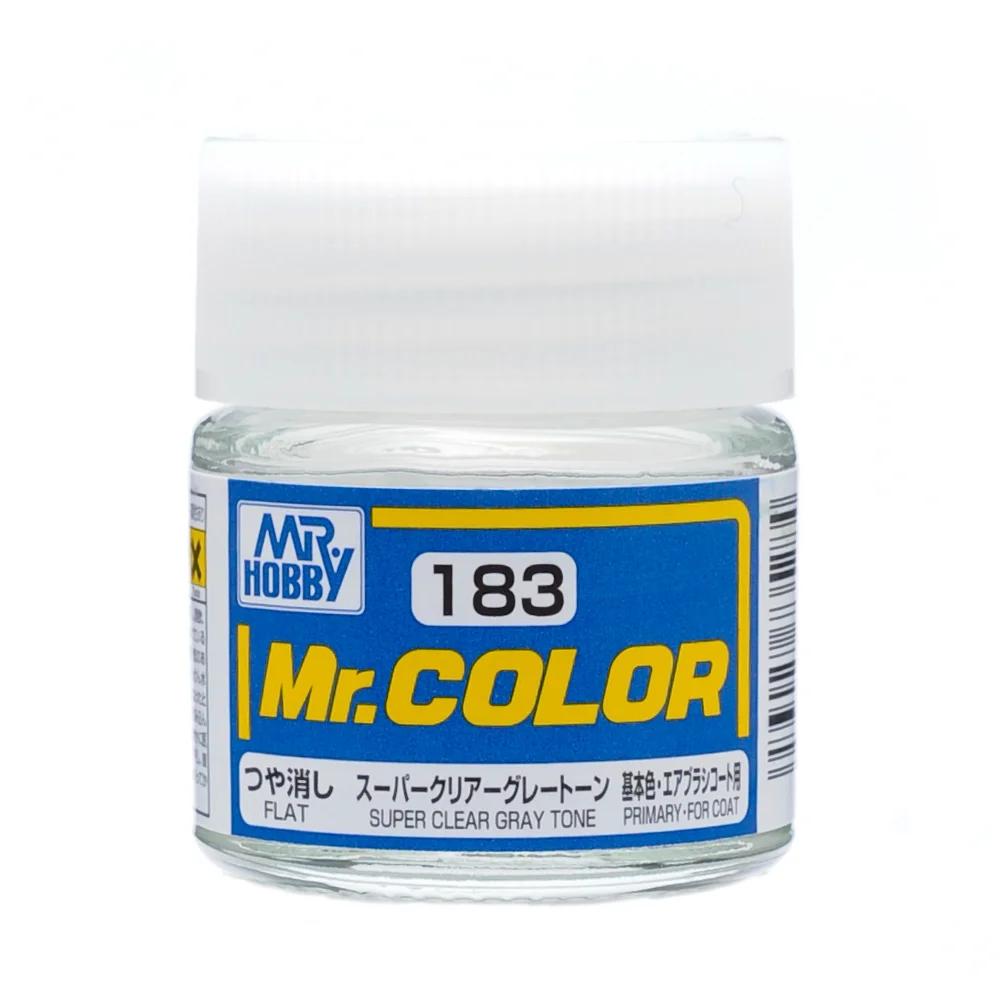 Mr. Hobby Mr. Color Super Clear Gray Tone (C183) 10 ml — official product photo 1
