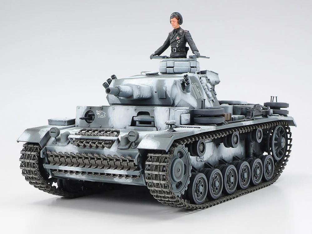Tamiya 1/35 German Pz Kpfw III Ausf N Model Kit — official product photo 1