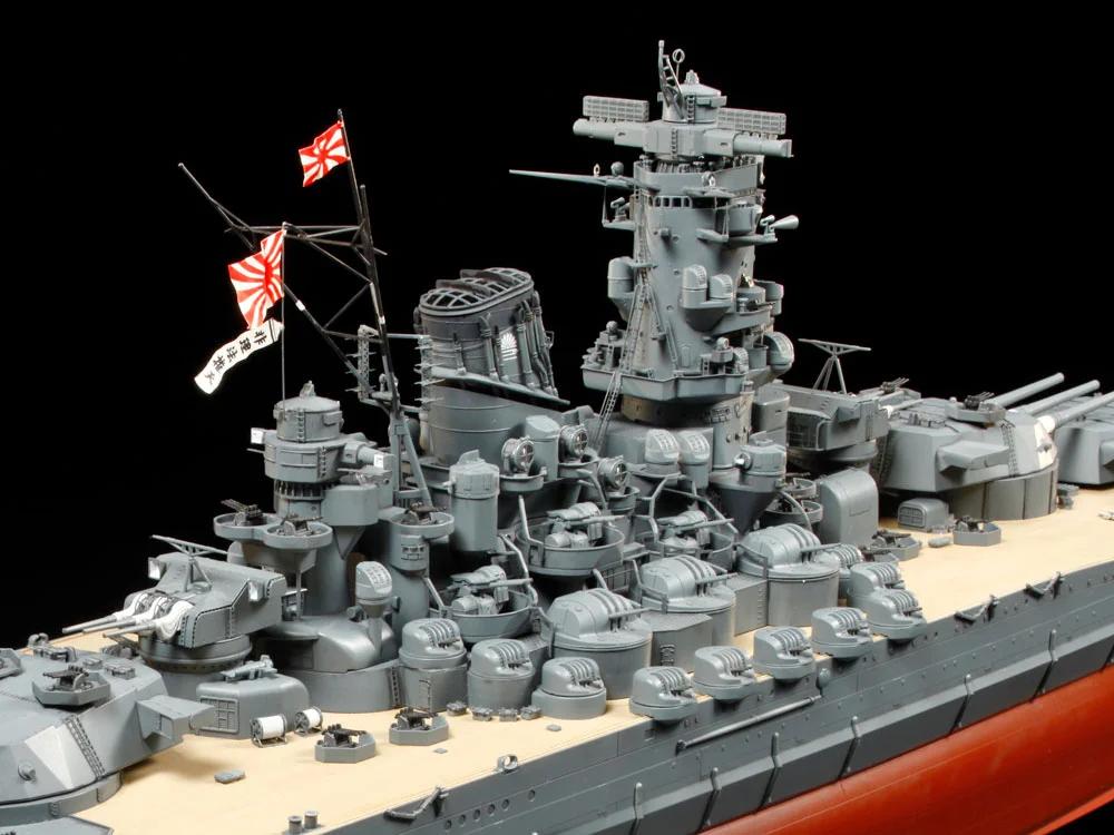 Tamiya 1/350 Battleship Yamato Model Kit — official product photo 5