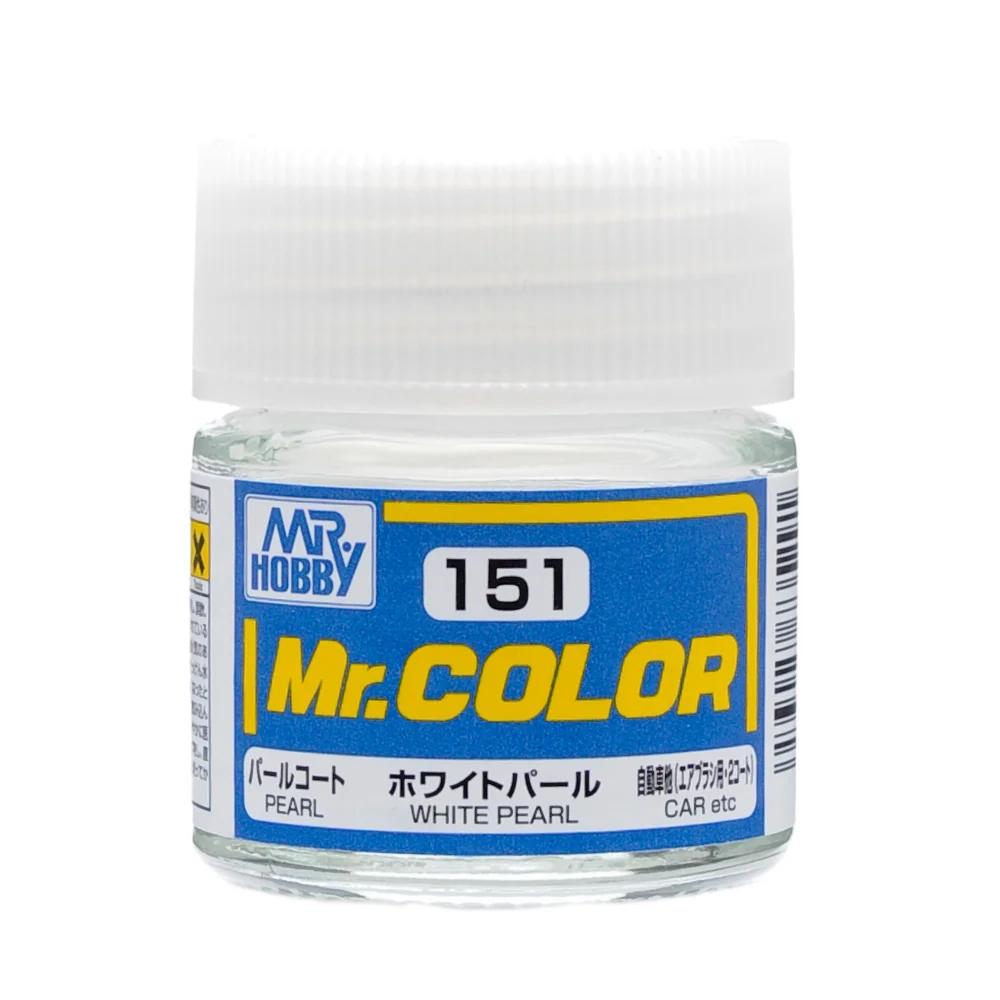 Mr. Hobby Mr. Color White Pearl (C151) 10 ml — official product photo 1