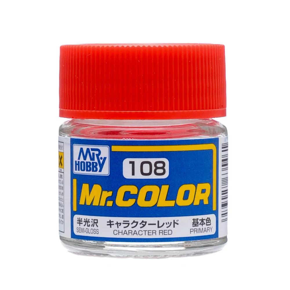 Mr. Hobby Mr. Color Character Red (C108) 10 ml — official product photo 1