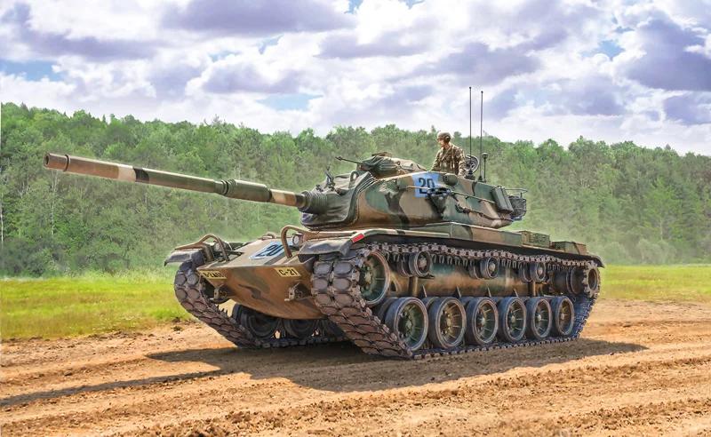 Italeri 1/35 M60a-3 Mbt Model Kit — official product photo 1