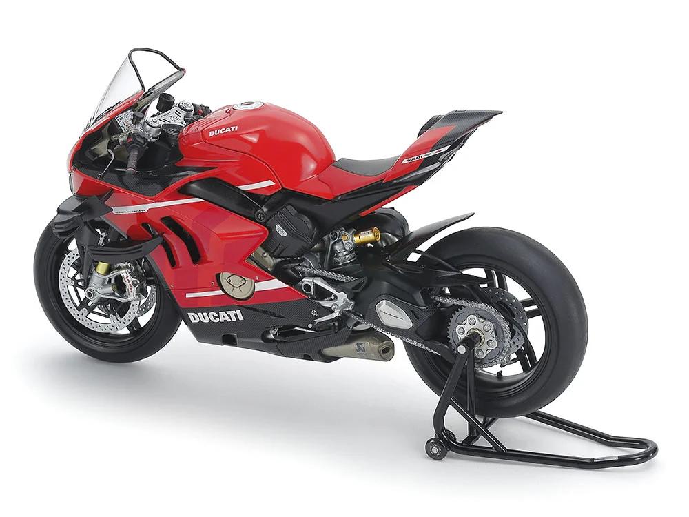 Tamiya 1/12 Ducati Superleggera V4 W Racing Model Kit — official product photo 2