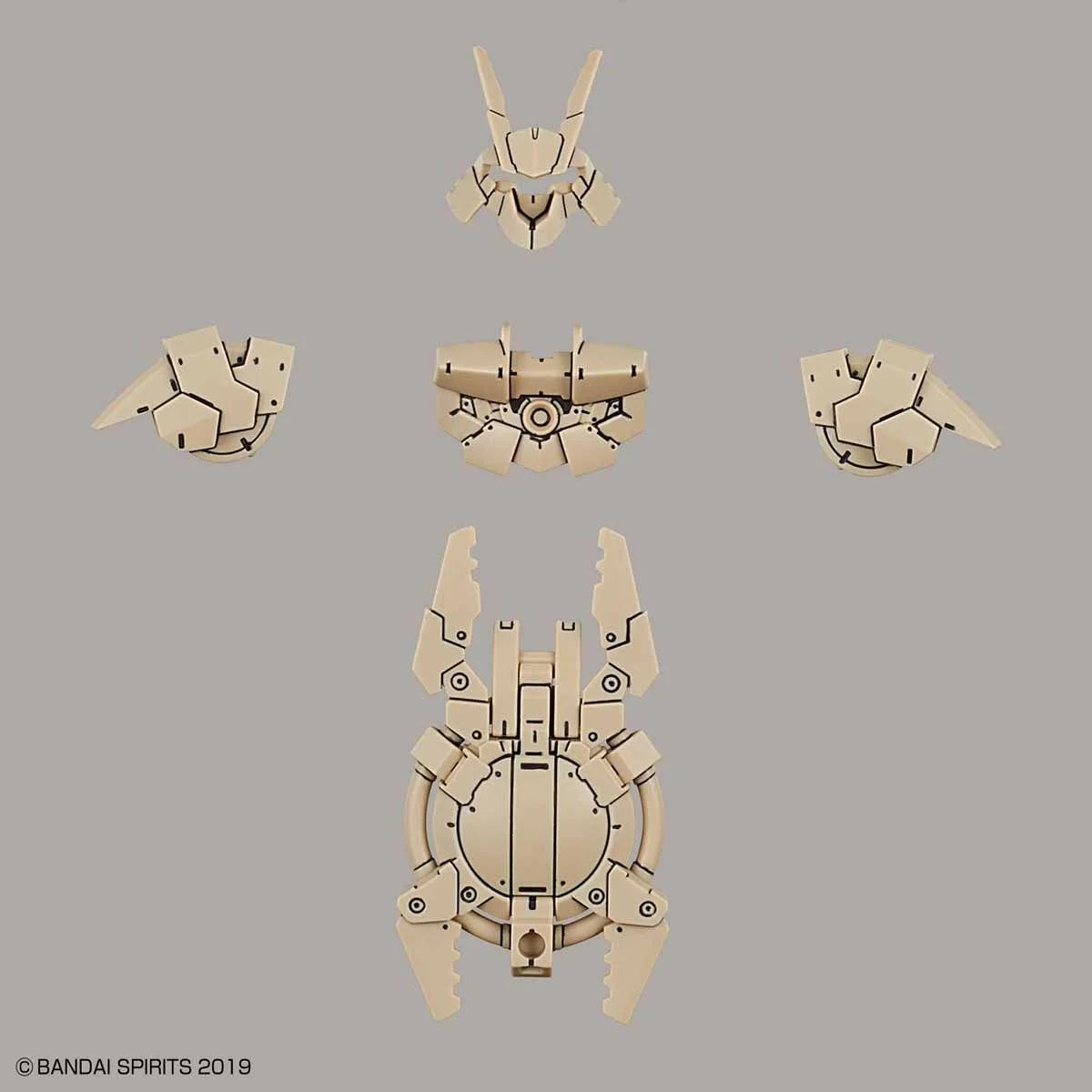 Bandai 1/144 30MM Armor Close Quarters Fighting Model Kit — official product photo 1