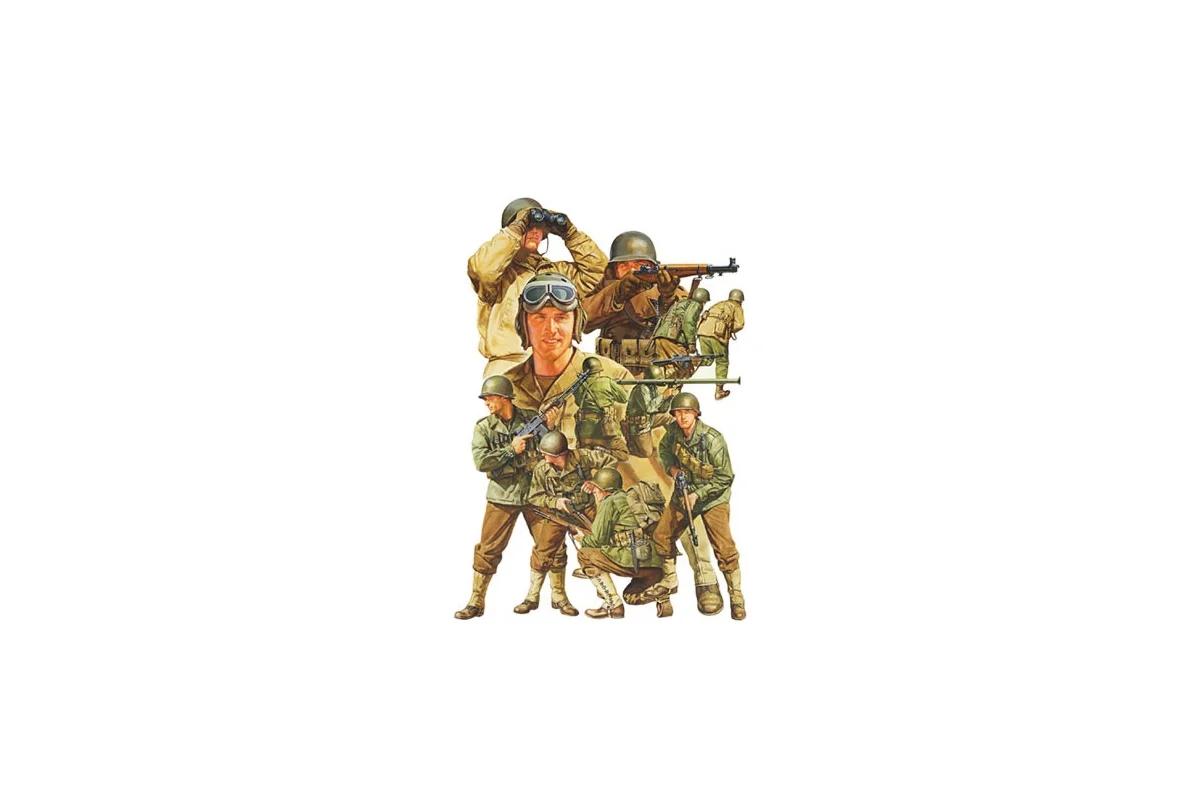 Tamiya Ww-ii US Army Infantry Set 48 Model Kit — official product photo 2