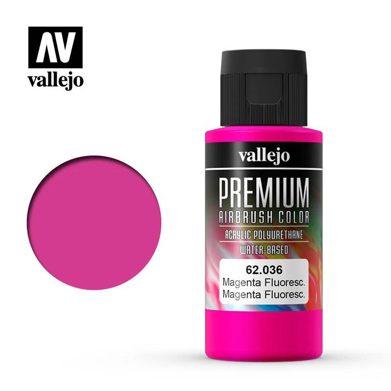 Vallejo Premium Color Magenta Fluorescent 60ml — product photo