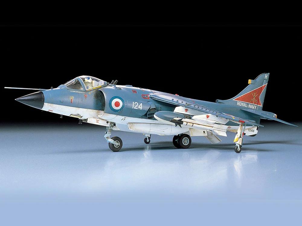 Tamiya 1/48 Hawker Sea Harrier Model Kit — official product photo 1