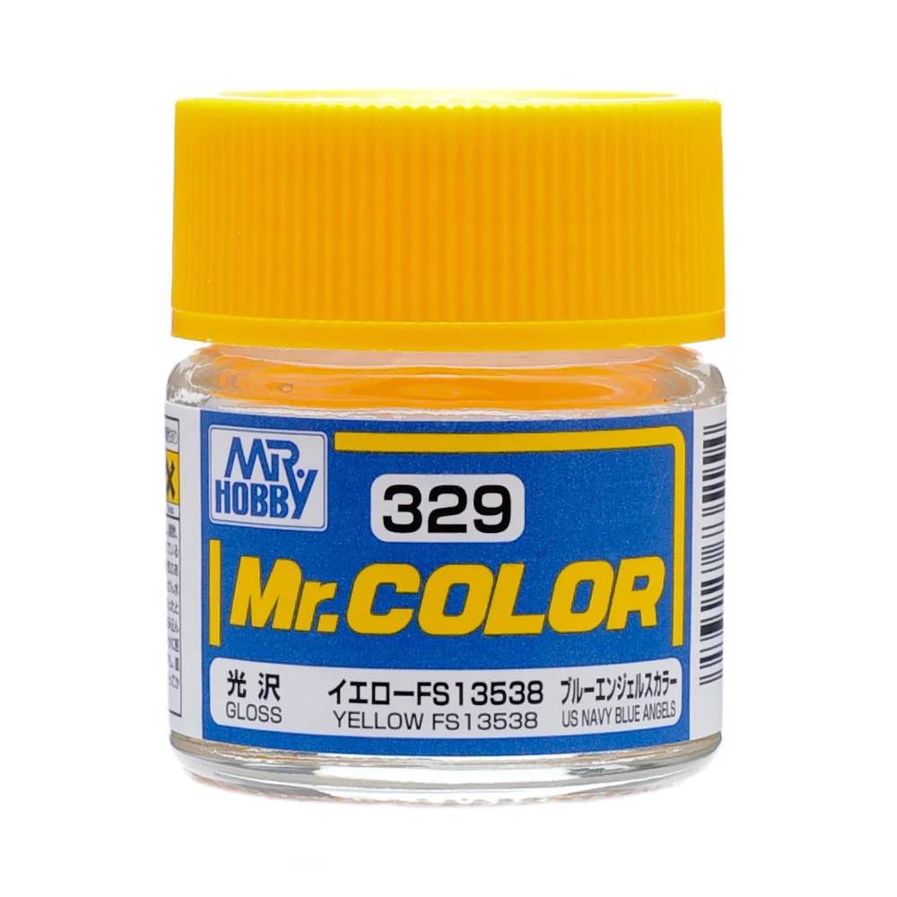 Mr. Hobby Mr. Color Yellow FS13538 (C329) 10 ml — official product photo 1