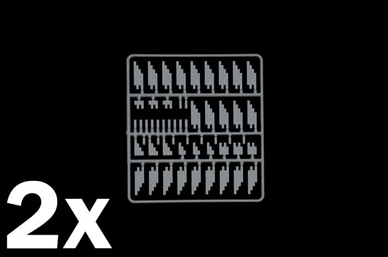 Italeri 1/35 Brick Walls Model Kit — official product photo 3