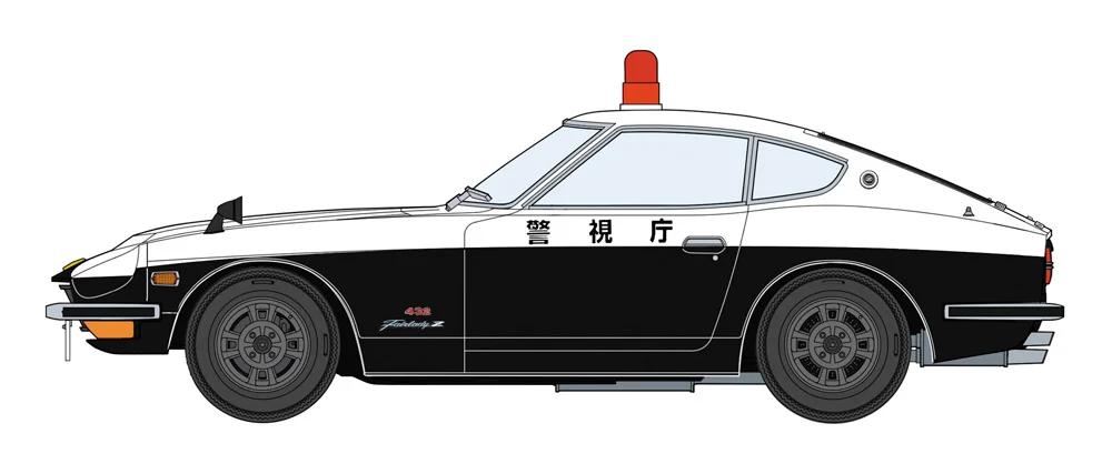 Hasegawa 1/24 Nissan Fairlady Z432 Police Car Model Kit — official product photo 1