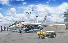 Italeri 1/72 F-14A Tomcat 50th First Flight Anni Model Kit — box art