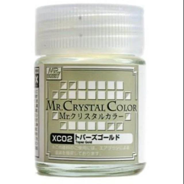 Mr. Crystal Color XC02 Topaz Gold 18ml — product photo