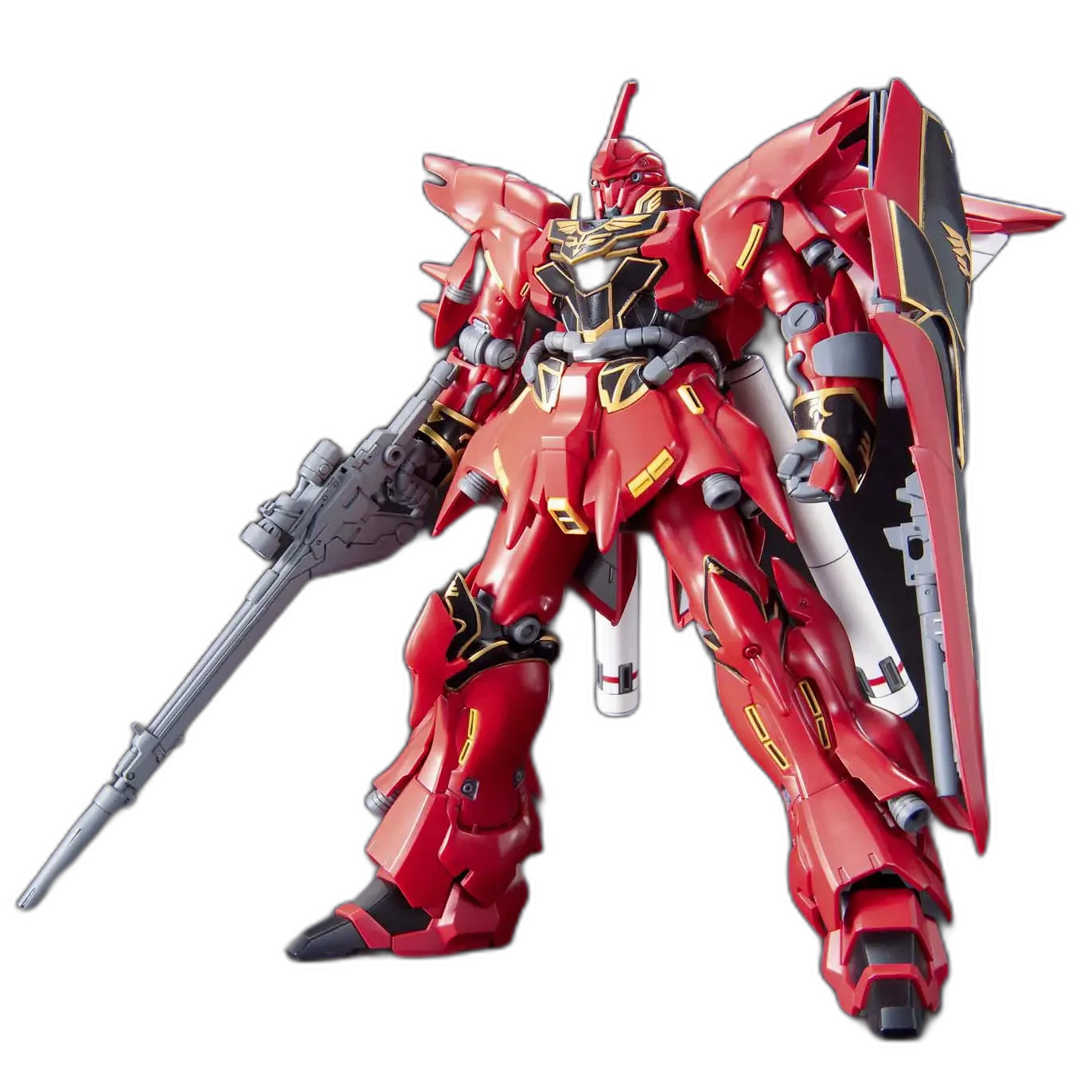 Bandai 1/144 HGUC MSN-06S Sinanju Model Kit — box art