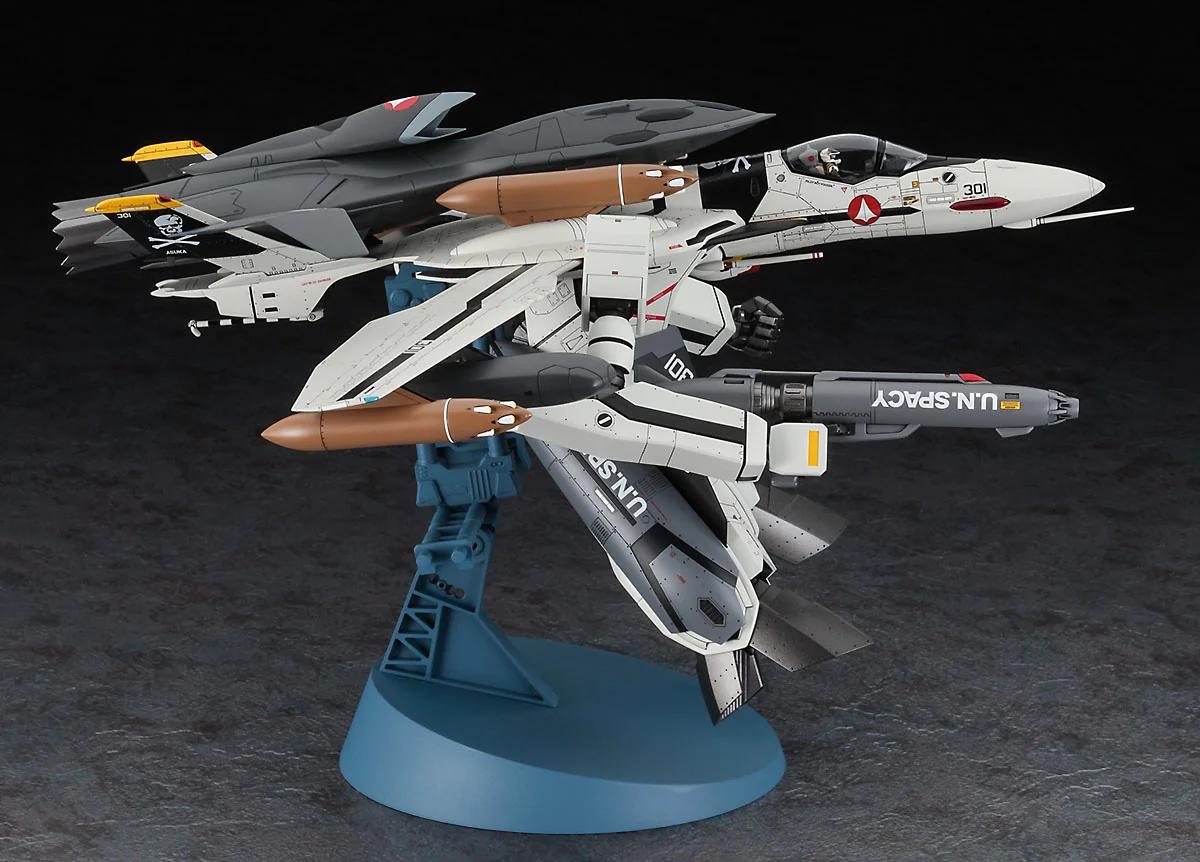 Hasegawa 1/72 Vf-0s Gerwalk W Ghost Macross Zero Model Kit — official product photo 4