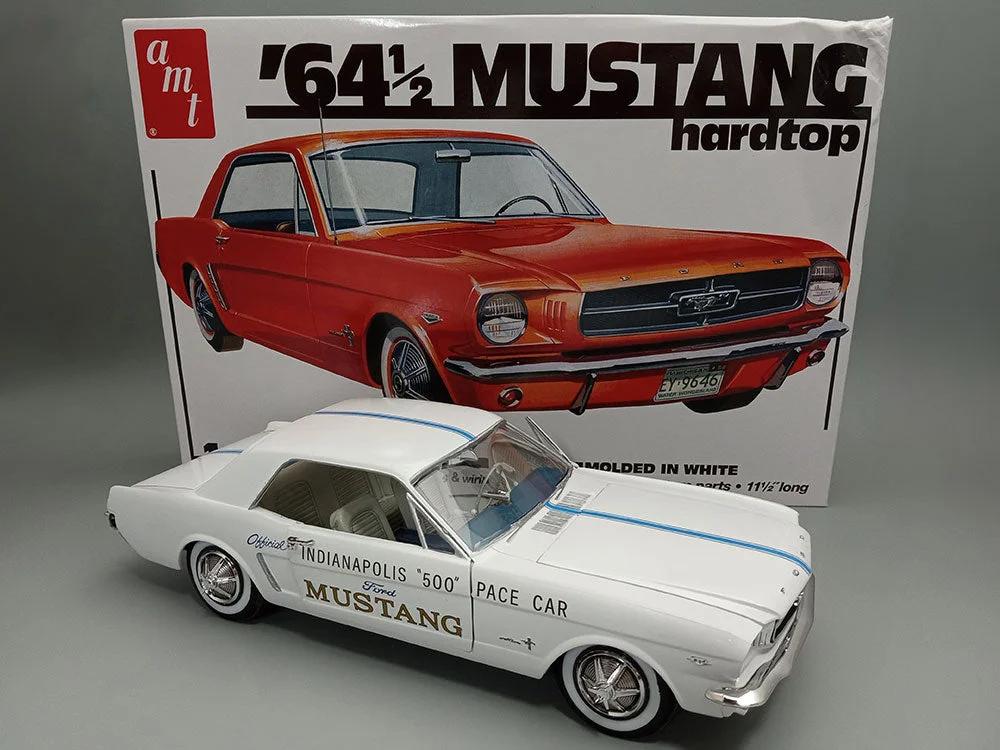 AMT 1/16 1964 1 2 Mustang Coupe 60th Annv Model Kit — official product photo 2