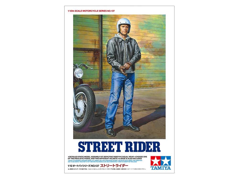 Tamiya 1/12 Street Rider Model Kit — official product photo 1