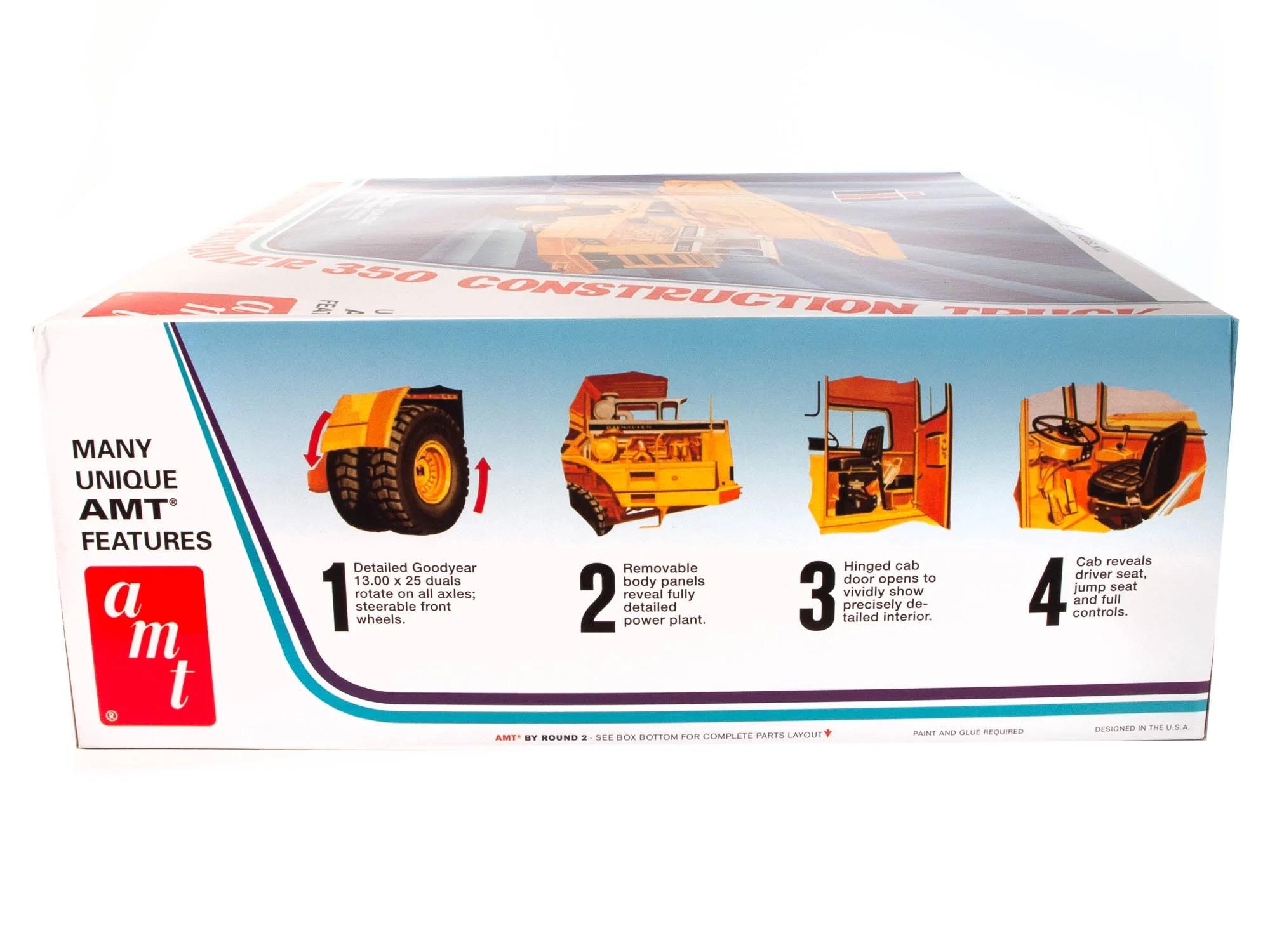 AMT 1/25 International Payhauler 350 Dump Tr Model Kit — official product photo 2