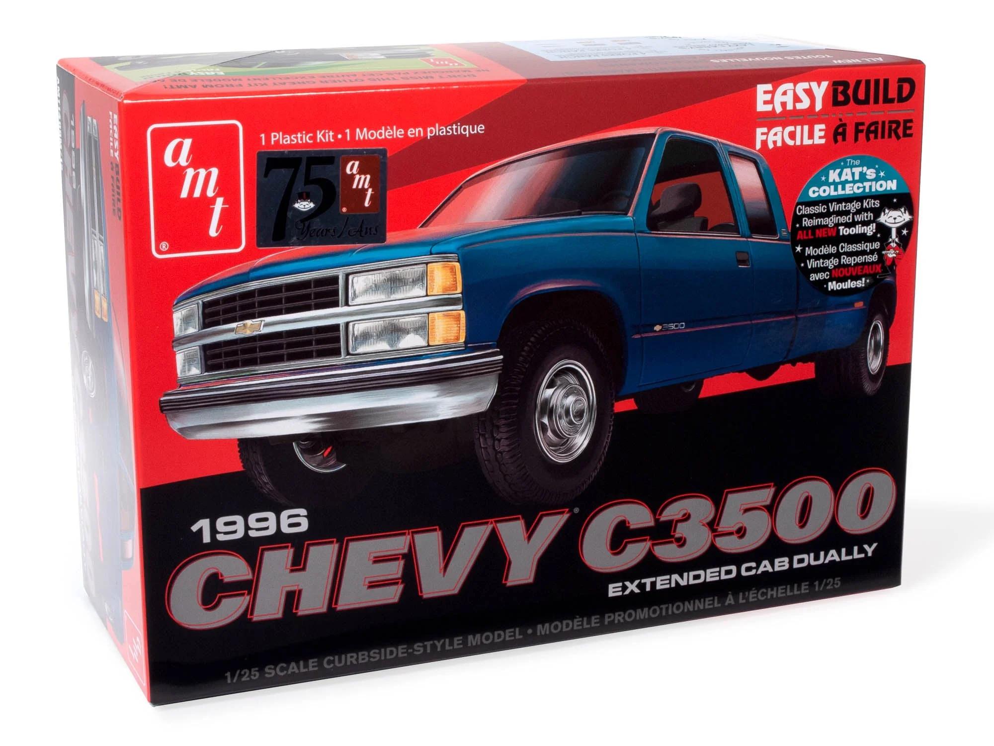 AMT 1/25 C-3500 96 Chevrolet Dually Pu Model Kit — official product photo 1