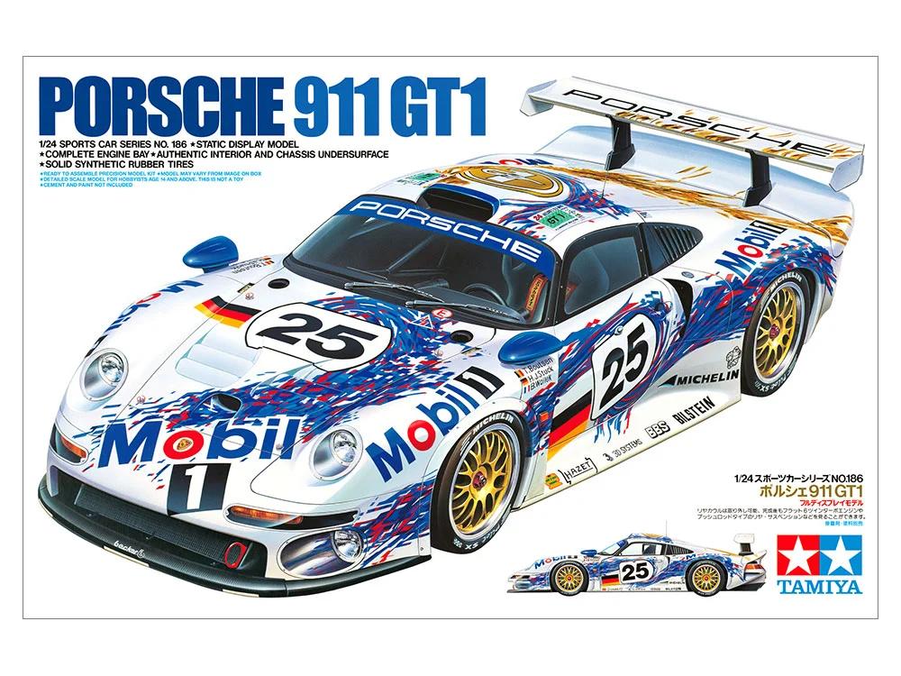 Tamiya 1/24 Porsche 911 Gt1 Model Kit — official product photo 1