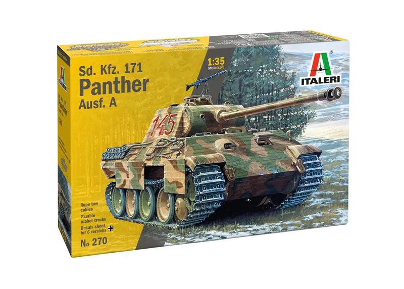 Italeri 1/35 SD Kfz 171 Panther Ausf Model Kit — official product photo 1