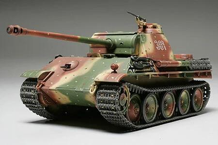 Tamiya 1/48 German Panther Ausf3g Model Kit — box art