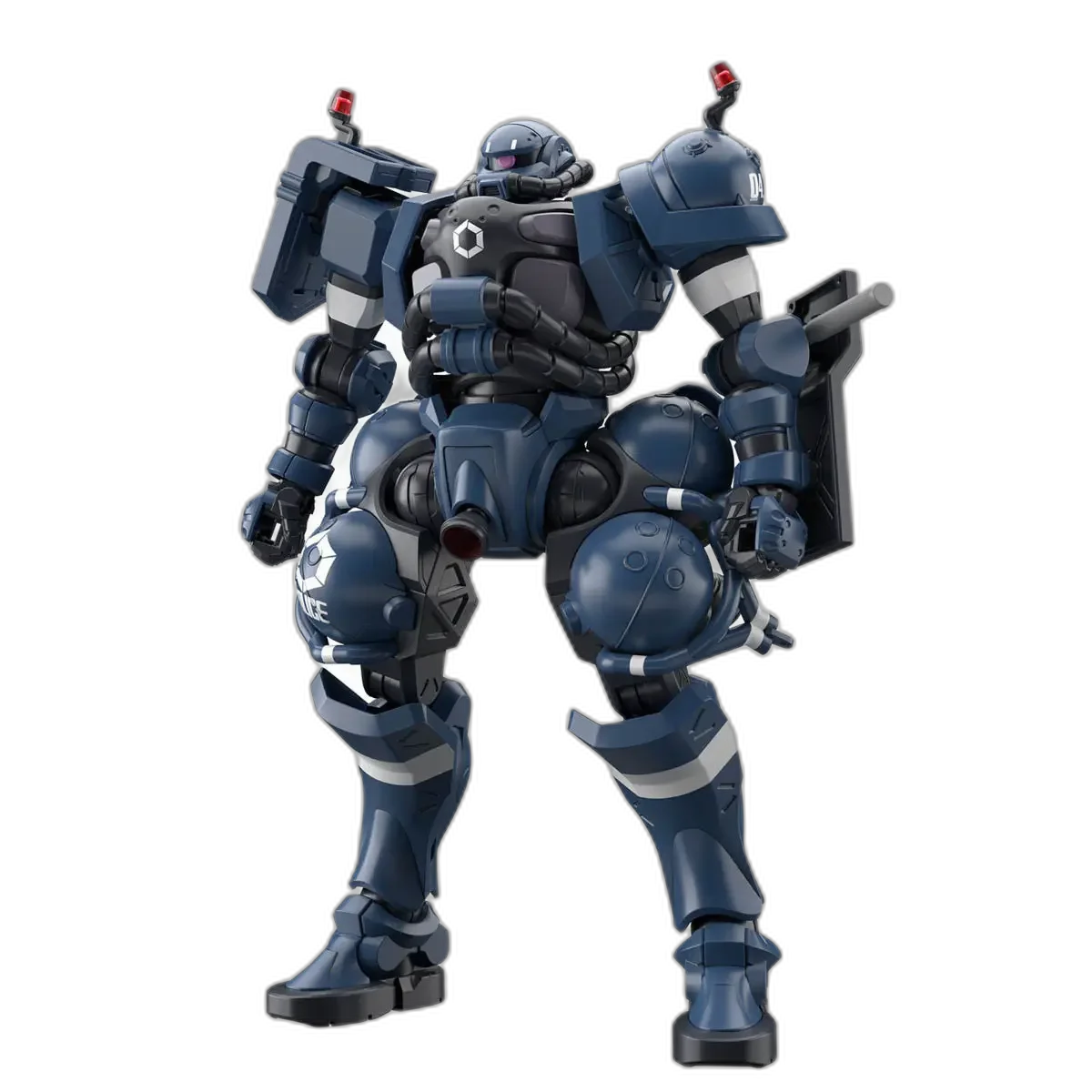 Bandai 1/144 HG Military Police Zaku GQ Model Kit — box art