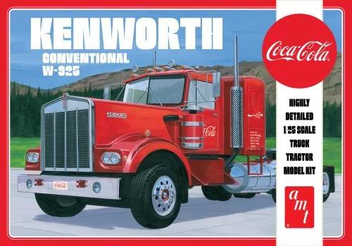 AMT 1/25 Kenworth 925 Tractor Coca-cola Model Kit — box art