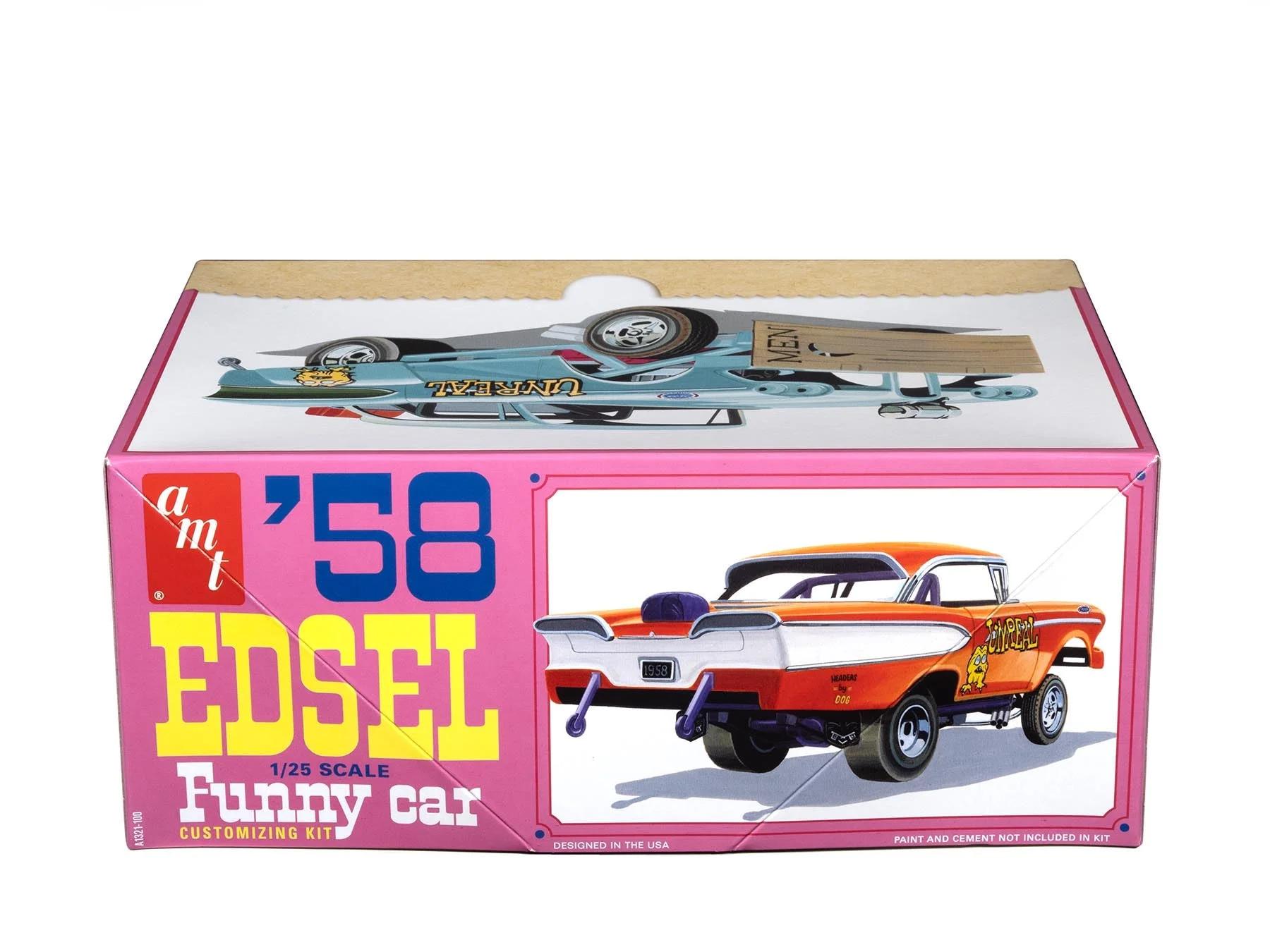 AMT 1/25 1958 Edsel Awb Funnycar Unreal Model Kit — official product photo 2