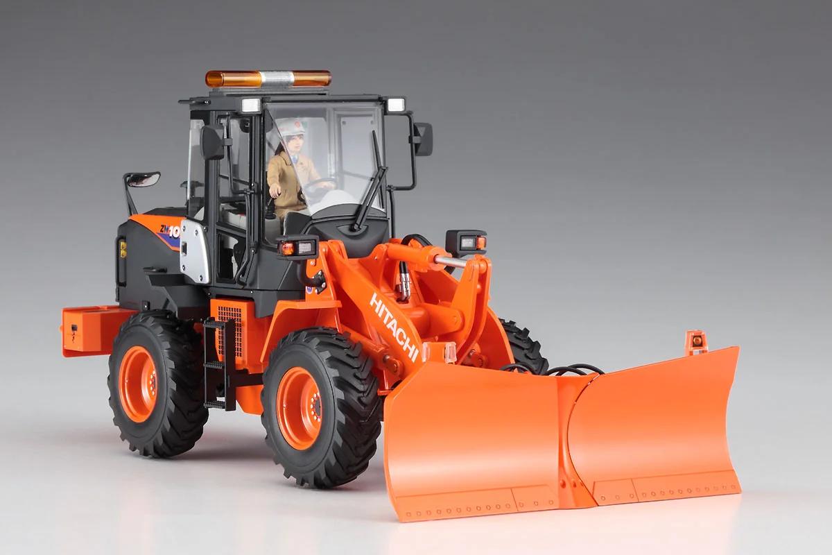 Hasegawa 1/35 Hitachi Wheel Loader Zw100-6 Model Kit — official product photo 1
