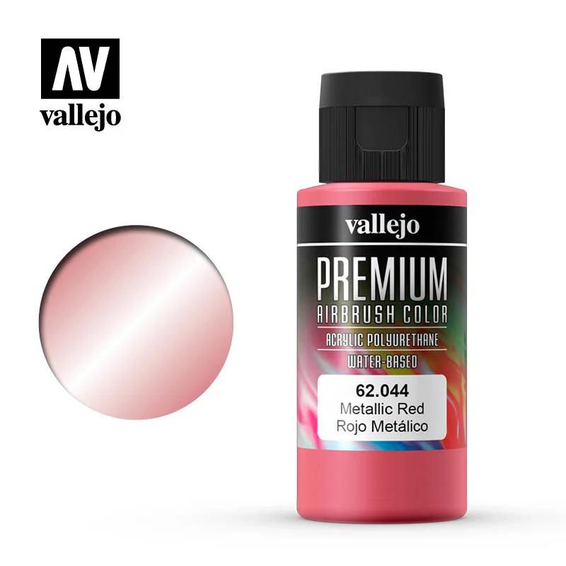 Vallejo Premium Color Metallic Red 60ml 1pc — product photo