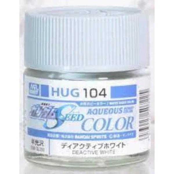 Mr. Hobby Aqueous Gundam Color HUG104 Deactive White (Semi-Gloss) 10ml — product photo