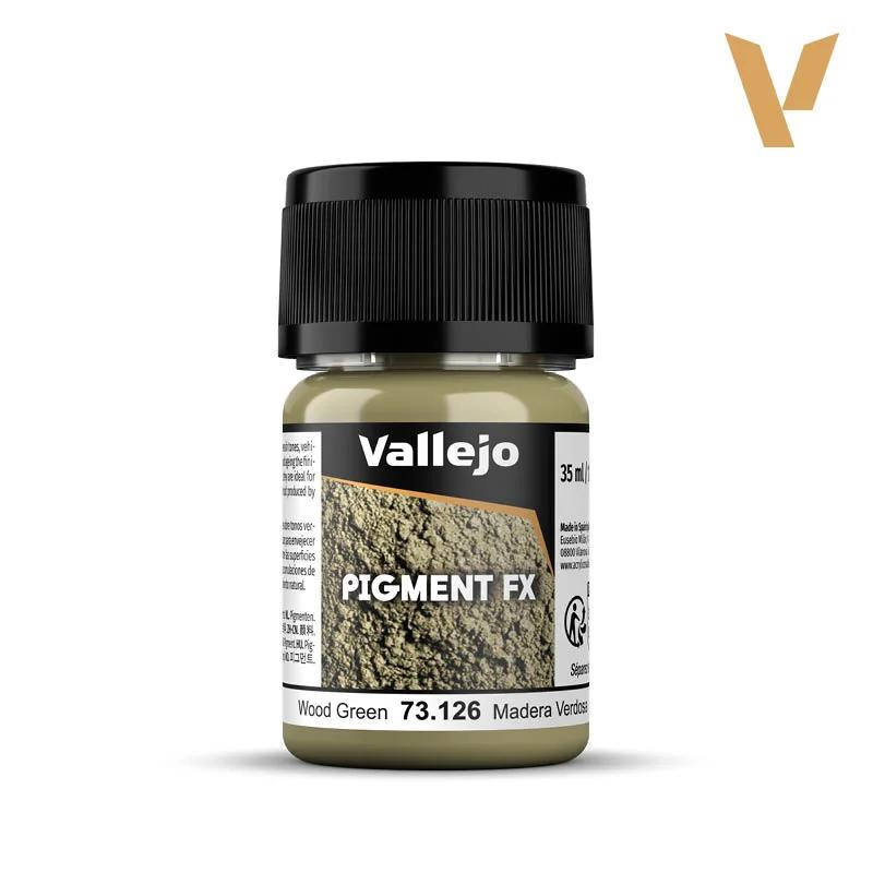 Vallejo Wood Green Pigment 30ml 6pc — product photo