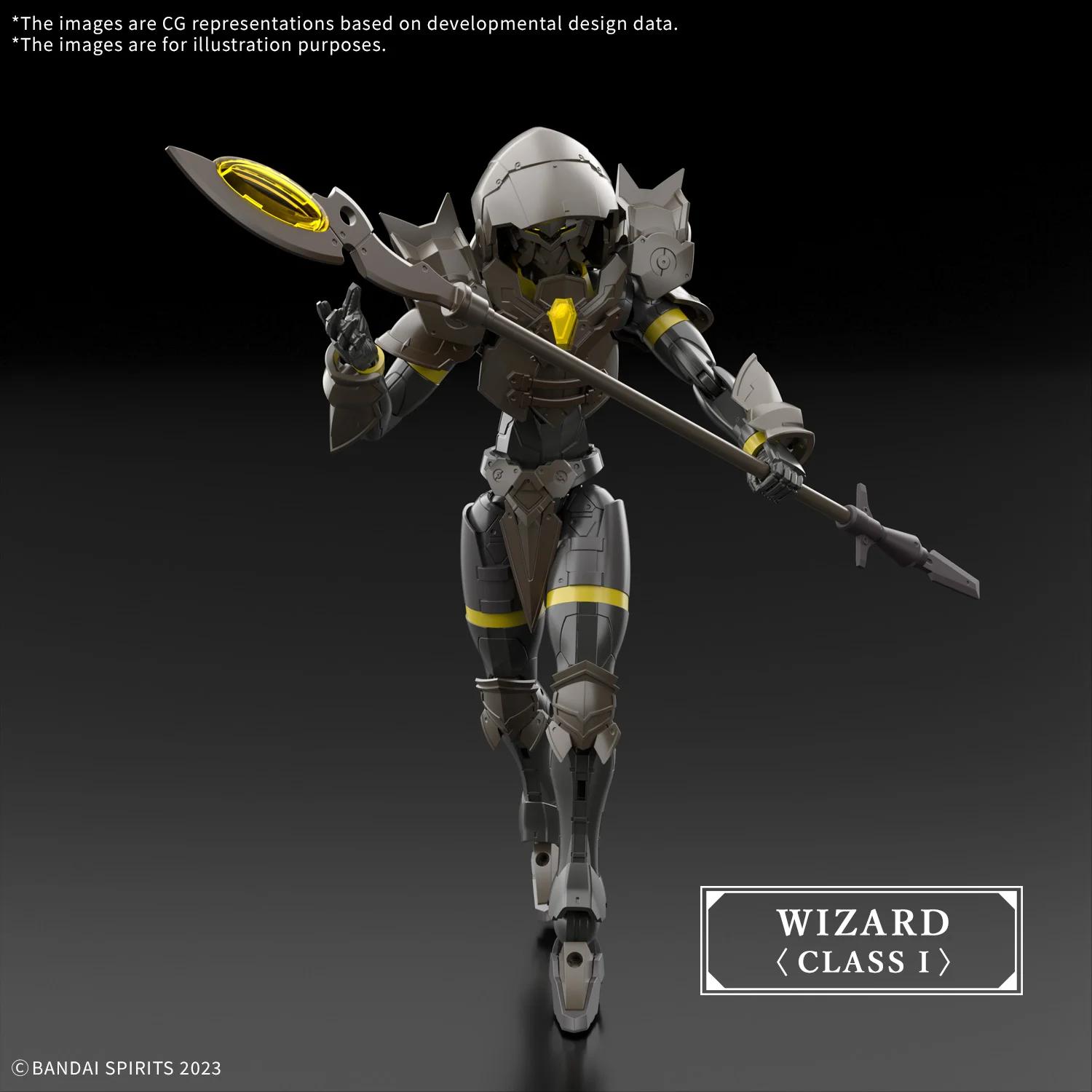 Bandai 1/144 30MF Rosan Wizard Model Kit — official product photo 4