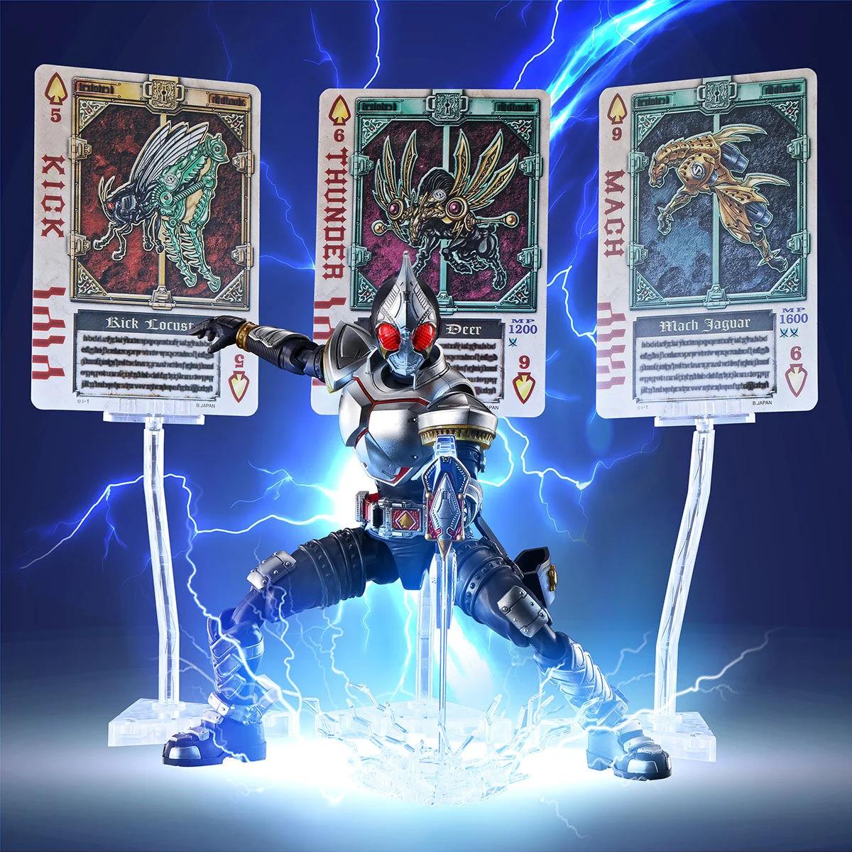 Bandai Masked Rider Blade Effect Parts Set Model Kit — official product photo 1