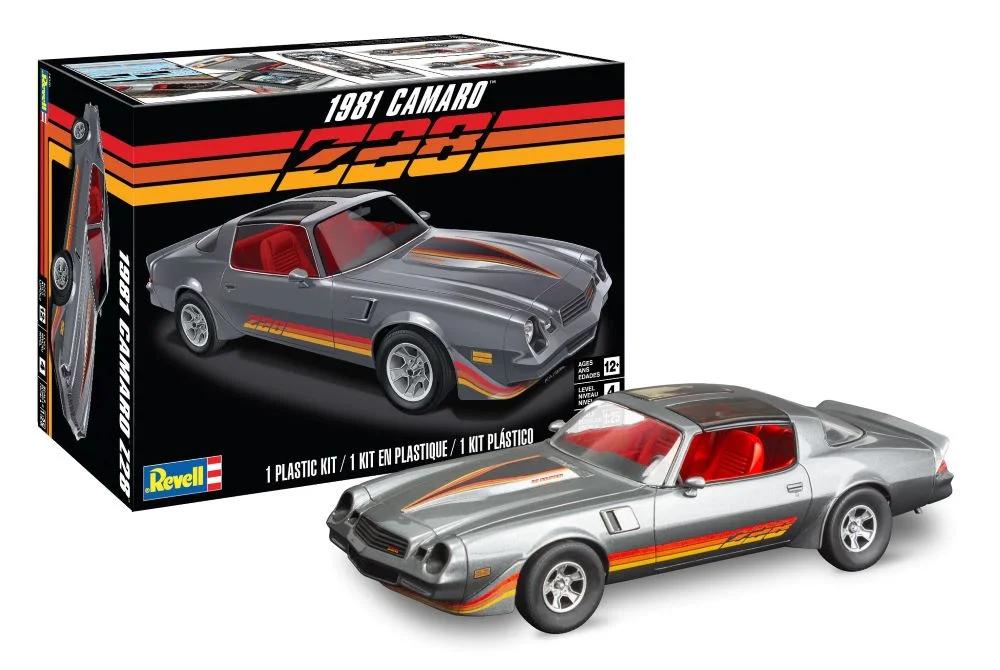Revell 1/25 Z-28 81 Camaro Model Kit — box art