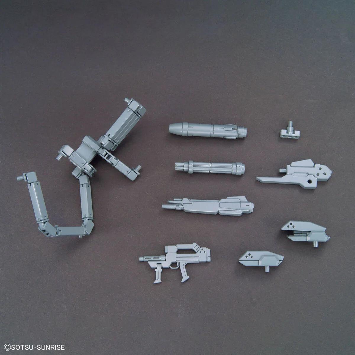 Bandai Option Parts Set 07powered Arms Model Kit — official product photo 3