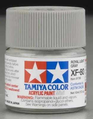 Tamiya Xf-80 Navy Gray Mini 6 3 00 Model Kit