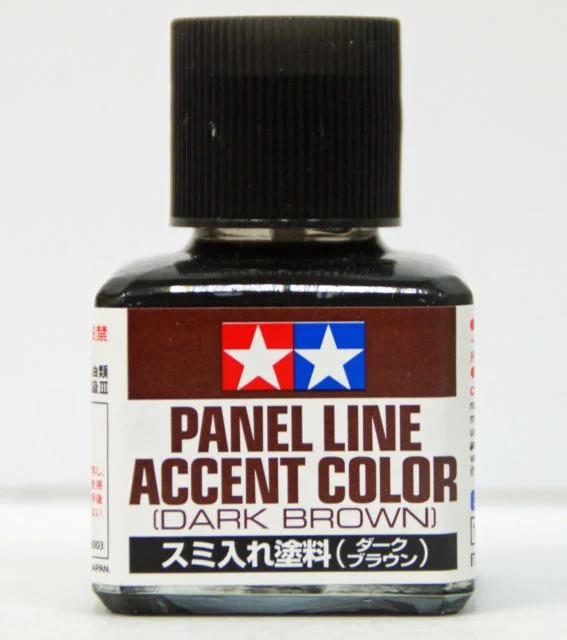Tamiya Drk Bwn Panl Line Accent 6 7 75 Model Kit