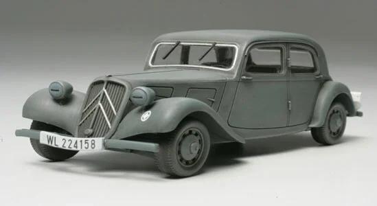 Tamiya 1/48 Citroen 11cv Staff Car Model Kit — box art