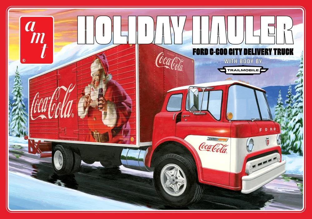 AMT 1/25 C-600 Ford Delivery Truck Coke-cola Model Kit — box art