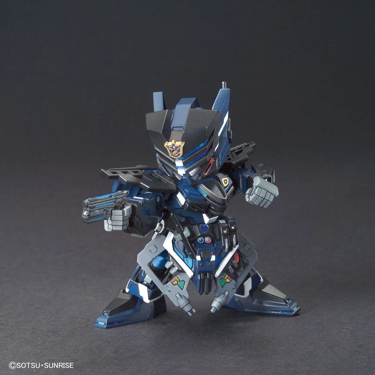 Bandai SD Heros Verde Buster Team Member Model Kit — official product photo 3