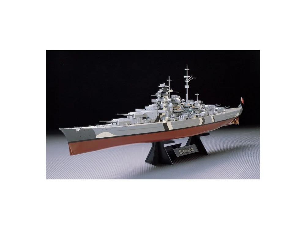 Tamiya 1/350 Ger Battleship Bismark Model Kit — official product photo 1