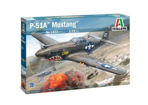 Italeri 1/72 P-51A Mustang Model Kit — box art