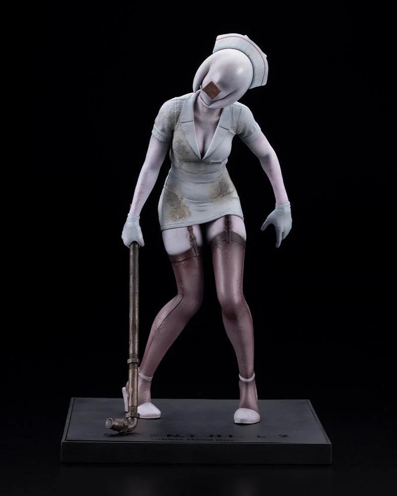 Kotobukiya Bubble Head Nurse OSHI WORKS Figure — official product photo 1