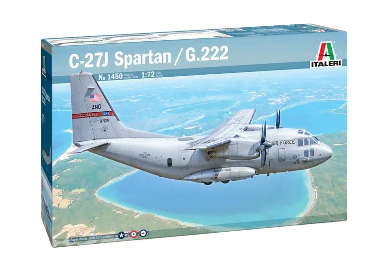 Italeri 1/72 C-27J G 222 Spartan Model Kit — official product photo 2