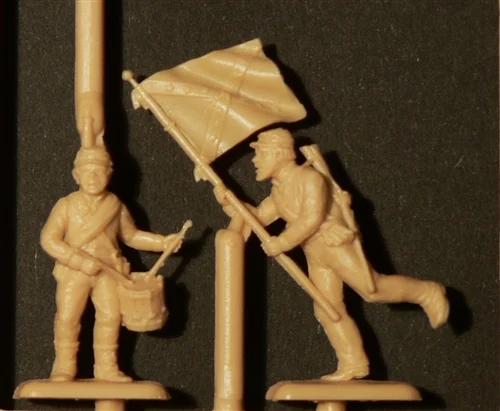 Italeri 1/72 Confederate Infantry Model Kit — official product photo 2
