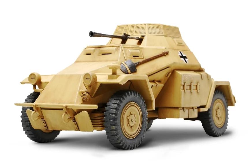 Tamiya 1/48 German Armored Car Ltd Model Kit — official product photo 1