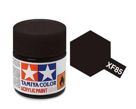 Tamiya Xf-85 Rubber Black Mini 6 3 00 Model Kit
