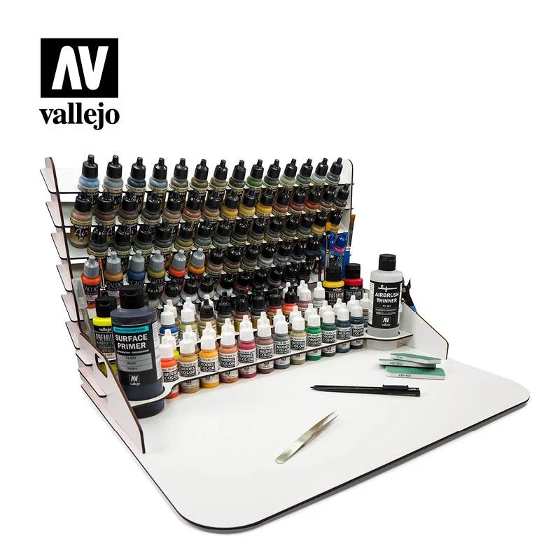 Vallejo Paint Display Work Station W Storage — product photo